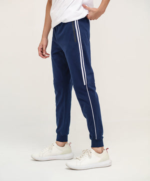 Men's Contrast Striped Joggers