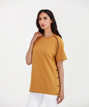 Women's Snap Button Tee