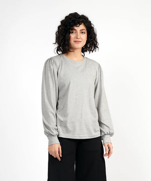 Women's Pleated Long Sleeve Shirt