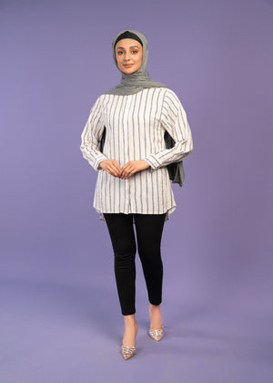 Dark Grey- Jersey Hijab