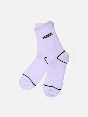 White Crew Sock - FAMSO23-014