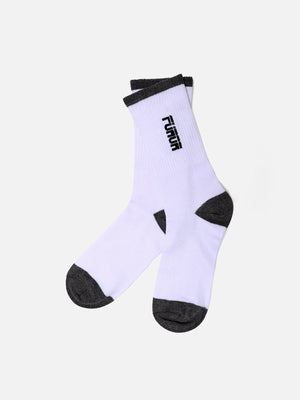 White Crew Sock - FAMSO23-025