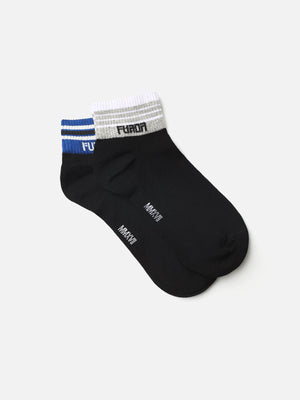 Pack Of 2 Multi Ankle Socks - FAMSO23-008