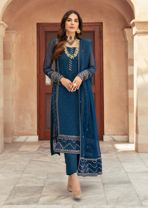 ESHAL - Merakish luxury chiffon 3pc suit