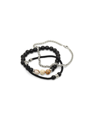 Men's Black Bracelet - FABR24-012