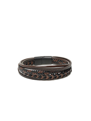 Brown Leather Bracelet - FABR24-013