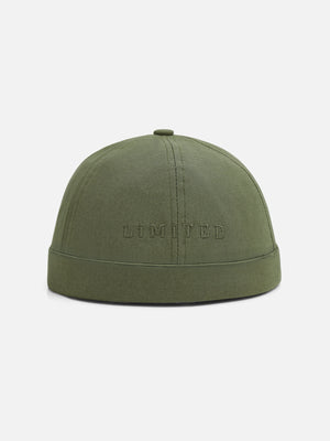 Olive Brimless Cap - FAC24-054