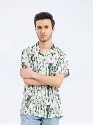 Regular Fit Half Sleeve Shirt - FMTS23-32063