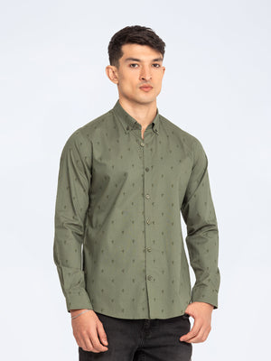 Regular Fit Button Down Shirt - FMTS23-32067