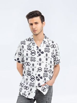 Regular Fit Half Sleeves Shirt  - FMTS24-32074