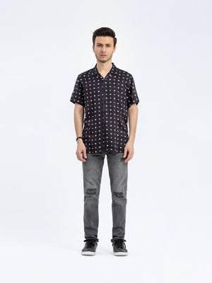 Regular Fit Half Sleeves Shirt  - FMTS24-32077