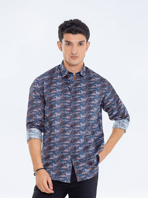 Regular Fit Printed Shirt - FMTS24-32119