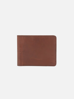 Maroon Leather Wallet - FAMW23-029