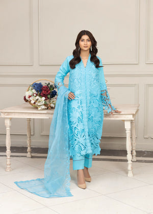 Elahe| Dastak sky blue