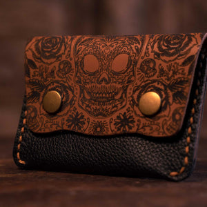 Cameo Memento Mori Wallet