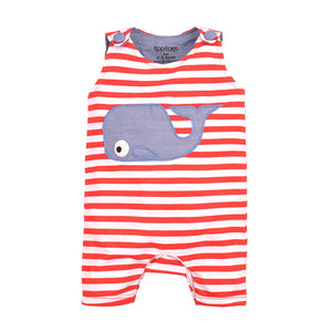 Whale Applique Romper