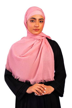 Pink- Turkish Lawn Hijab