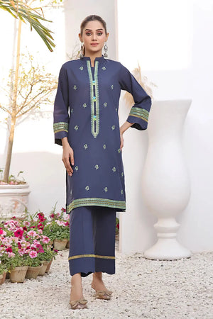 2PC Stitched Embroidered Lawn Shirt and Trouser KST-2520