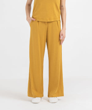 Women's Linen Flared Pants