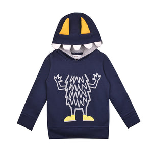 Boys Monster Hoodie