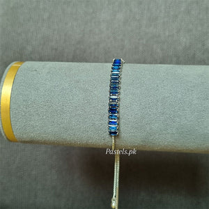 Tennis Bracelet (Blue)