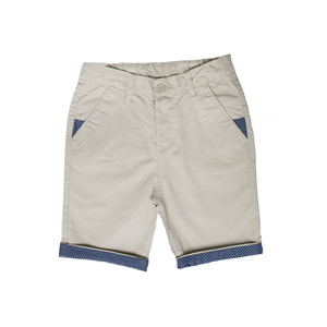 Basic Beige Twill Short