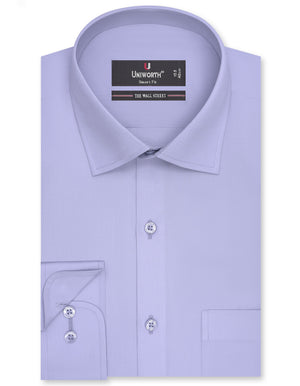 Plain Grey Tailored Smart Fit Shirt  FS1006-1SF