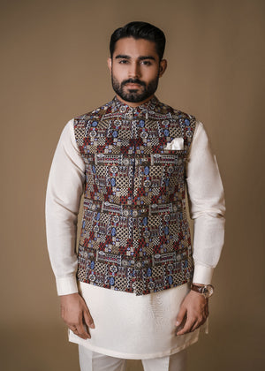 Multicolor Ceremonial - Waistcoat