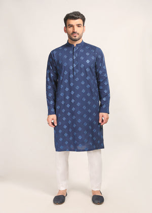 SCHIFFLI KURTA KUS601-BLU