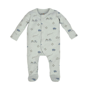 Car Print Sleepsuit