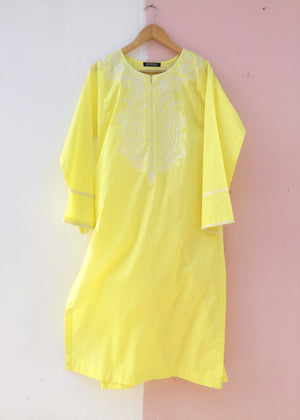 Yellow Kurta