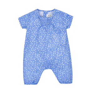 Blue Daisy Girls  Romper