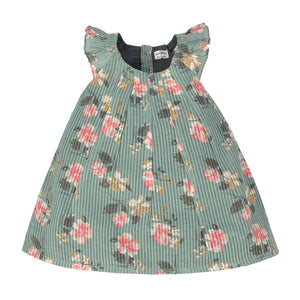 Floral Willow Pleated Dress