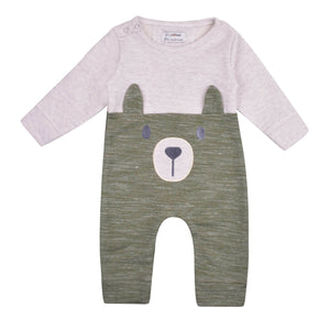 Boy Stripe Bare Bear Romper