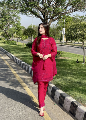 NIMRA Chiffon HotPink