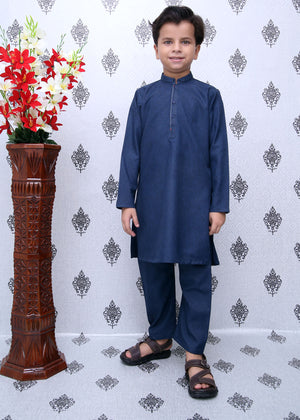 Blue Boys Kurta Trouser MKP-040