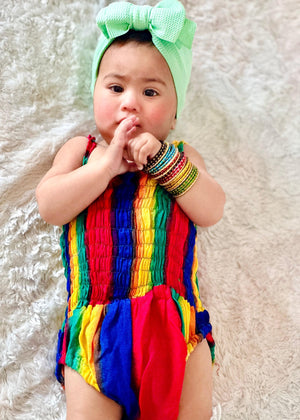 Rainbow Romper