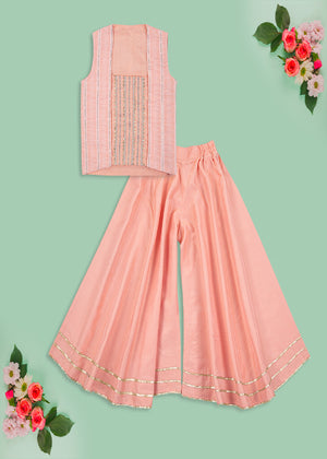 Qoas-e-Qazah-Peachy - 2 Piece Outfit