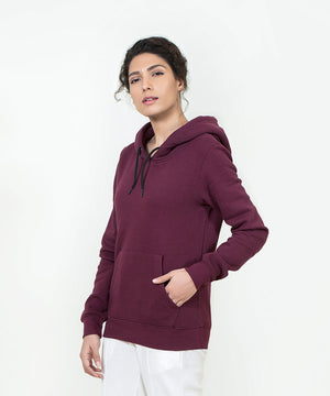 Women's Basic Pullover Hoodie