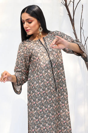 2 Piece - CEREN Digitally Printed Karandi 7254