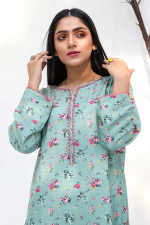 2 Piece - CEREN Digitally Printed Karandi 7256