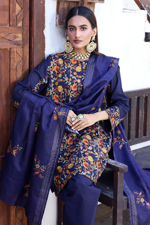 3 Piece - Embroidered Lawn - 8875