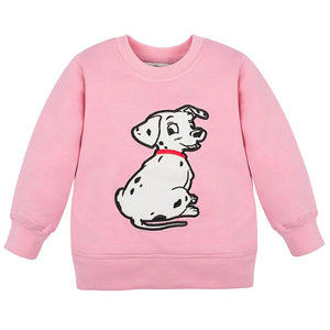 Pink Dalmatian Sweat Shirt