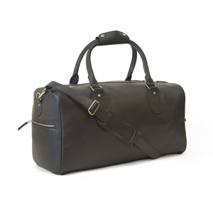 MOXI LEATHER (XL) DUFFEL BLACK