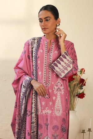 3 Piece – Premium Embroidered Karandi – 8204