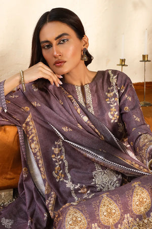 3 Piece – Premium Embroidered Karandi – 8209