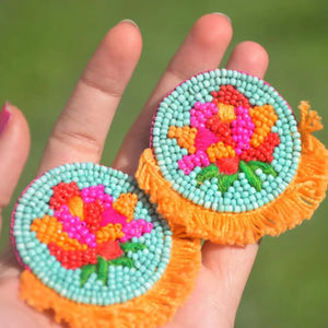 Bohemian Rose Earrings