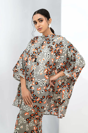 PRINTED ARABIC LAWN CO-ORD SET | MB-EF24-180