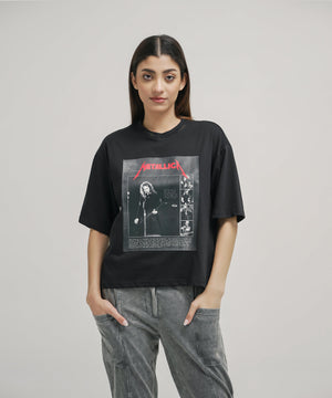 Women's Metallica Oversized Tee