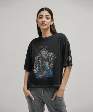 Women's Guns N Roses Oversized Tee